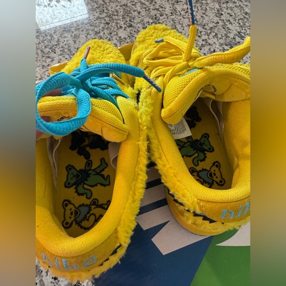 Grateful Dead Dunks Yellow Men’s size 6. 100% authentic - Picture 10 of 11